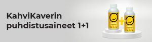 KahviKaverin puhdistusaineet 1+1
