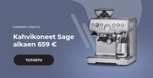 Kahvikoneet Sage alkaen 699 €
