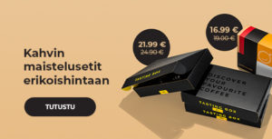 Kahvin maistelusetit erikoishintaan