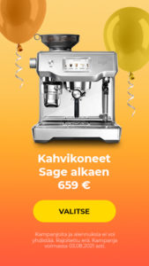 Kahvikoneet Sage alkaen 659 €