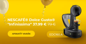 Kahvikone NESCAFÉ® Dolce Gusto® "Infinissima EDG 160.A" vain 57.99 €