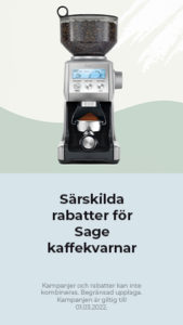 Special price for Sage coffee grinders