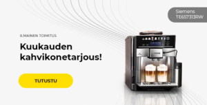 Kuukauden kahvikonetarjous!