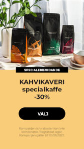 KAHVIKAVERI specialkaffe -30%
