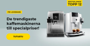 De trendigaste kaffemaskinerna till specialpriser!