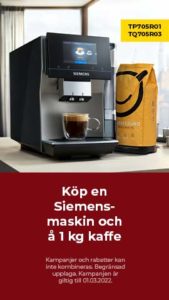 Siemens Novelty (TP705R01; TQ705R03) + 1 kg coffee beans