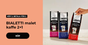 BIALETTI malet kaffe 2+1