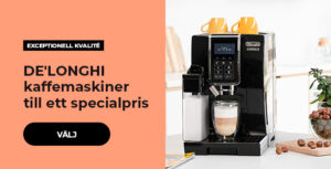 DE'LONGHI kaffemaskiner till ett specialpris