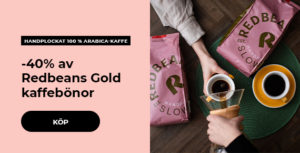 Redbeans Gold kaffebönor -40%