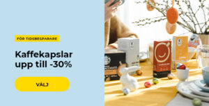 Kaffekapslar upp till -30%
