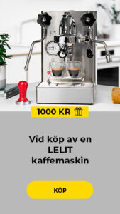Köp en LELIT kaffemaskin och få 1000kr