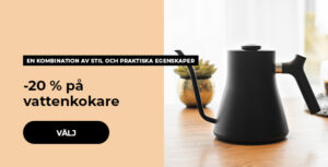 -20 % på vattenkokare