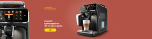 Special prices for Philips coffee machines