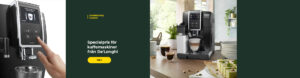 Specialpris för kaffemaskiner från De'Longhi