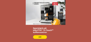 Specialpris på MELITTA® "CI Touch®" kaffemaskiner