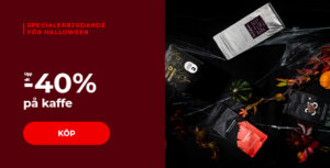 Upp till -40% på kaffe