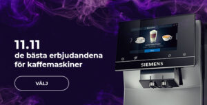 11.11 de bästa erbjudandena för kaffemaskiner