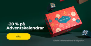 -20 % på Adventskalendrar