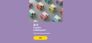 3+1 för CHIATO kapslar