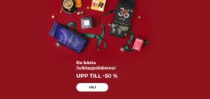"De bästa Julklappsidéerna! Upp till -50 % på kaffe och kaffemaskiner "