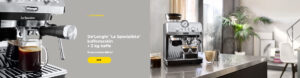 De'Longhi "La Specialista" kaffemaskin + 3 kg kaffe