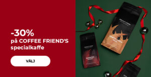 -30% på specialkaffe