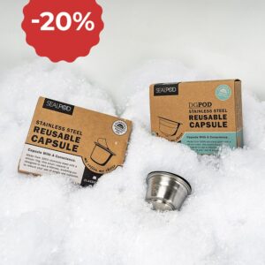 -20% på alla återanvändbara kapslar