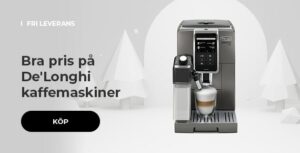Bra pris på De'Longhi kaffemaskiner