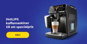 PHILIPS kaffemaskiner till ett specialpris