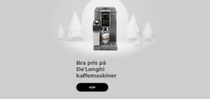 Bra pris på De'Longhi kaffemaskiner