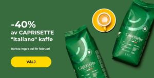 barista rekommendationer italiano