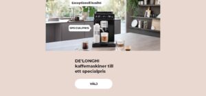 Bra pris på De'Longhi kaffemaskiner