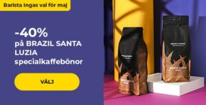 -40 % på BRAZIL SANTA LUZIA specialkaffebönor