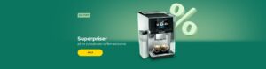 Superpriser på de populäraste kaffemaskinerna