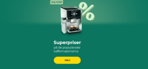 Superpriser på de populäraste kaffemaskinerna