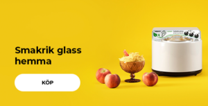 Smakrik glass hemma