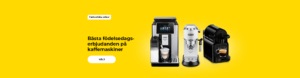 Bästa födelsedagserbjudanden på kaffemaskiner