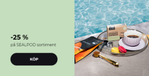 -20 % på SEALPOD sortiment
