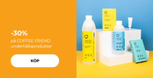 -30% på COFFEE FRIEND underhållsprodukter