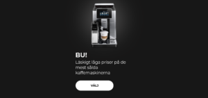 BU! Läskigt låga priser på de mest sålda kaffemaskinerna