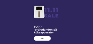 TOPP-erbjudanden på köksapparater