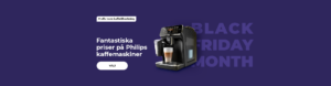Fantastiska priser på Philips kaffemaskiner