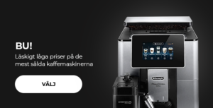 BU! Läskigt låga priser på de mest sålda kaffemaskinerna