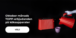 Oktober månads TOPP-erbjudanden på köksapparater