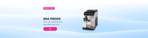 "BRA PRISER De'Longhi kaffemaskiner"
