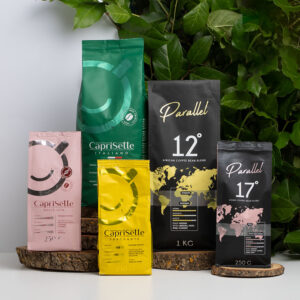 1+1 CAPRISETTE & PARALLEL kaffe Få en identisk gåvopåse till.