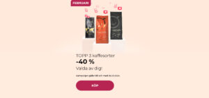TOPP 3 kaffesorter