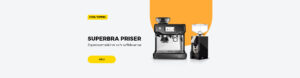 Espressomaskiner och kaffekvarnar
